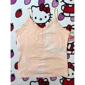 2000s indie grunge‎ peach tanktop